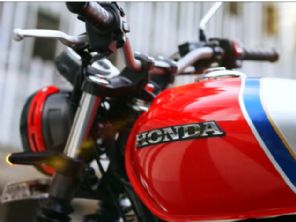 Honda 350 de visual retr fica mais nostlgica; conhea